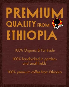 Dark & Elegant Coffee Beans, Organic, Fairtrade 500g